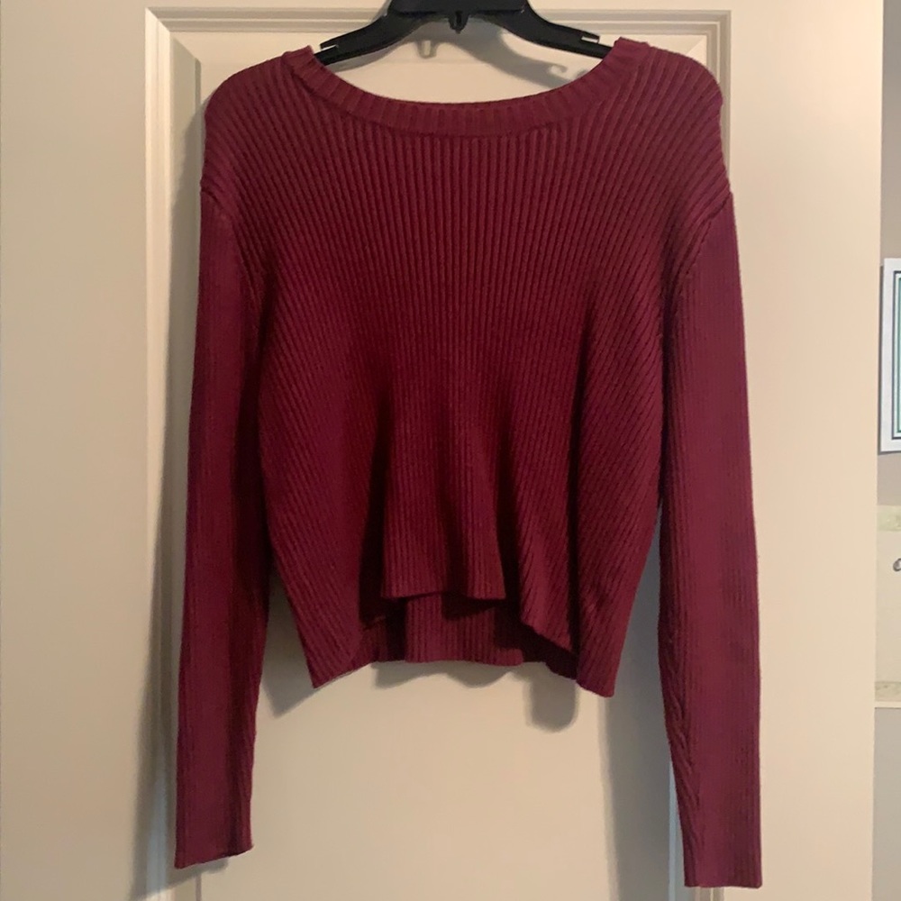 Maroon Sweater